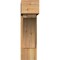 Ekena Millwork Thorton Block Rough Sawn Bracket w/ Offset Brace, Western Red Cedar, 8"W x 24"D x 28"H BKT0806X24X28THR05RWR - alternate 4